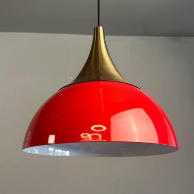 Bamyum Yimpi Hanglamp Industrieel Metaal Ø30 cm, Vintage Hanglamp, E27 Pendellamp