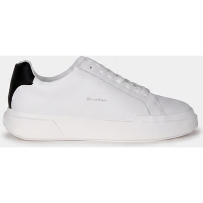 Calvin Klein Chunky Cupsole Laceup Shoes Bright White/black Taglia: 41 | Sneakers Outlet | Uomo | Bianco