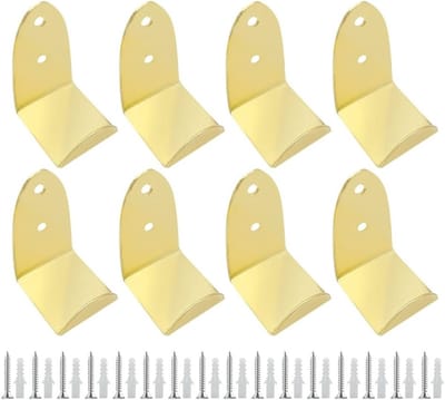 U-vormige Draagbeugel - 8 Stuks Beugels voor het Ophangen van Foto's, Spiegels en Canvas met Schroeven en Expansieschroeven