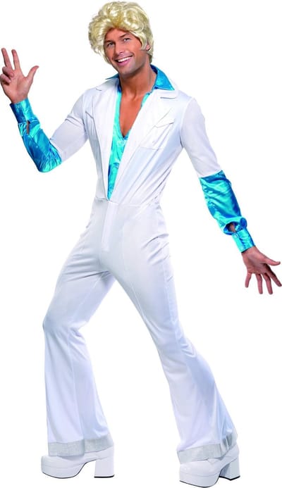 Disco 70's kostuum man - Maat L