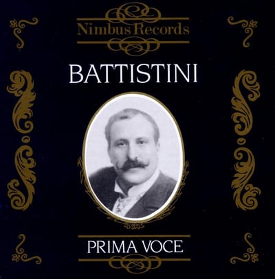 Mattia Battistini - Battistini Prima Voce (CD)