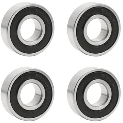 Kogellagers 6202-2RS - 4 Stuks 15 x 35 x 11 mm voor DIY, Draaibanken, Motoren en 3D-Printen