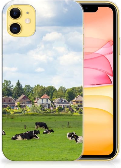 Apple iPhone 11 TPU Hoesje Koeien