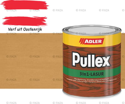ADLER Pullex 3in1-Lazuur Heart of Gold, bruine beits 2,5 liter