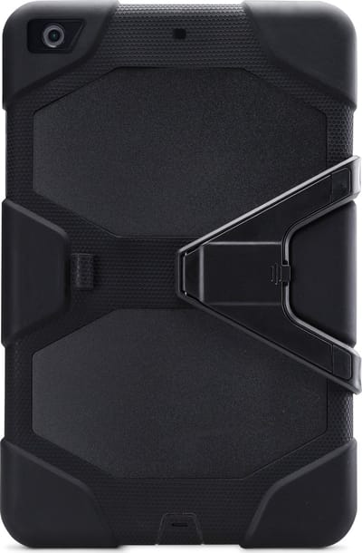 Xccess Tablethoes geschikt voor Apple iPad 7 (2019) Hardcase Backcover | Xccess Survivor Essential | Schokbestendig iPad 7 (2019) Telefoonhoesje | Anti Shock Proof + Standaard - Zwart