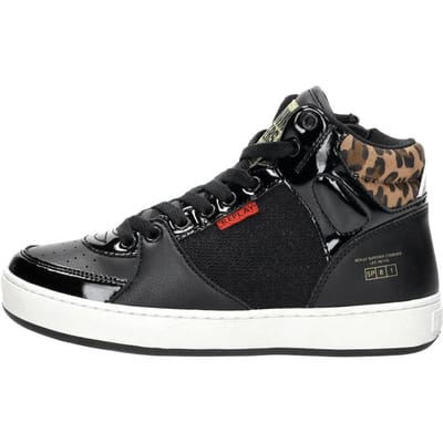 Replay Cobra 1 Hoge sneakers - Meisjes - Zwart - Maat 36