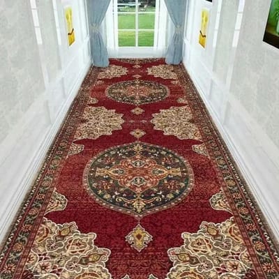 Gangtapijt Luxe Marokkaans Bloemen Vloerkleed Hal Lange Loper Gangpad Tapijt Gangtapijt Door Bruiloftsdecor Doorgangsmat 40x60cm