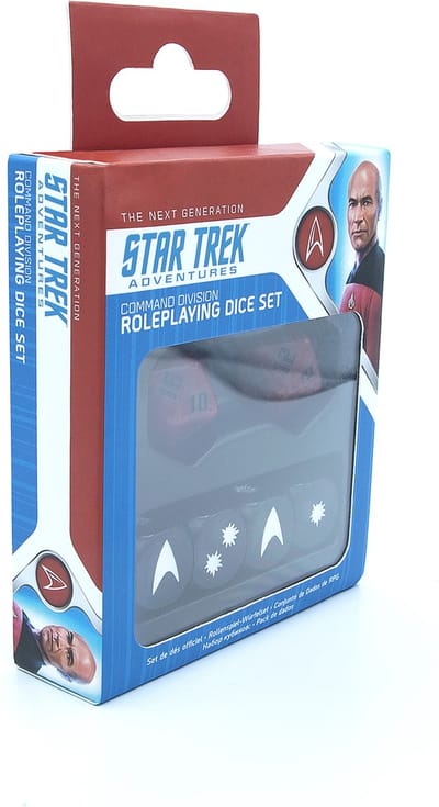 Star Trek Adventures: Command Division Dice Set - Modiphius - RPG