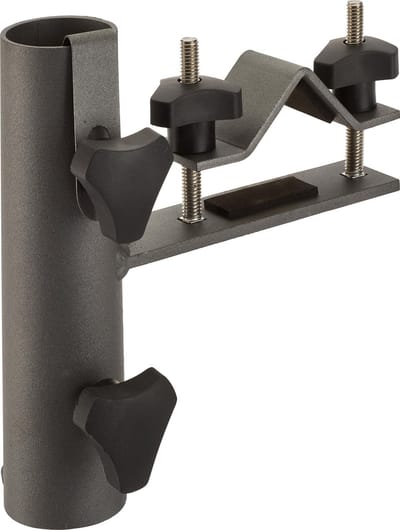 Platinum Sun & Shade – Balkonklem – Horizontale ronde reling - Ø3,8cm - Veilige bevestiging - Ruimtebesparend