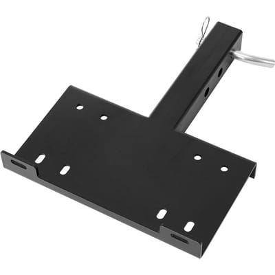 Support de Treuil 6803 kg Support de Treuil pour Attelage de Remorque avec Récepteur de 50,8 mm