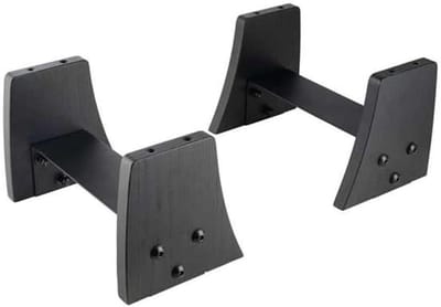 Verhoogde Toegang Kit - Roeimachine Verhogers - Comfortabel Trainen - Verdrievoudigt Hoogte - 20 cm Verhoging - Zwart