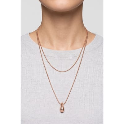PURELEI Mahina Club Dewdrop Set Rosegold Maat: OS | Kettingen Outlet | Dames | Zilver