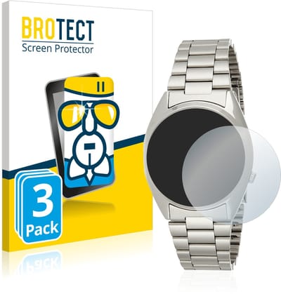 Screenprotector 3 Stuks voor Seiko 5 Automatik SNXS77K Beschermglas transparant