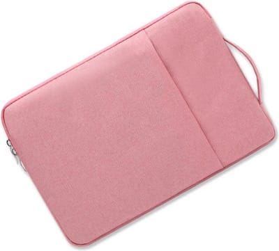 DrPhone S05 Tablet / Laptop Beschermhoes - Cover - 14 inch – Sleeve met handvat - Roze