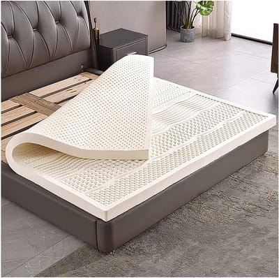 Latex Topper - Matras Overlay - Comfort Verbeteren - Natuurlijk Latex Materiaal - 80x190 cm - Niet Gespecificeerd