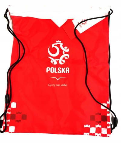Sporttas School Astra PZPN Polen - Wit/Rood