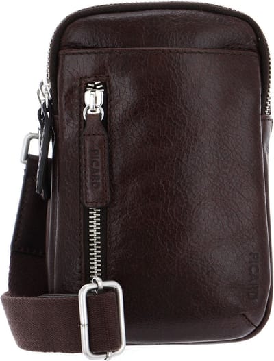 PICARD Leren Schoudertas Buddy Reporter Bag Cafe Donkerbruin