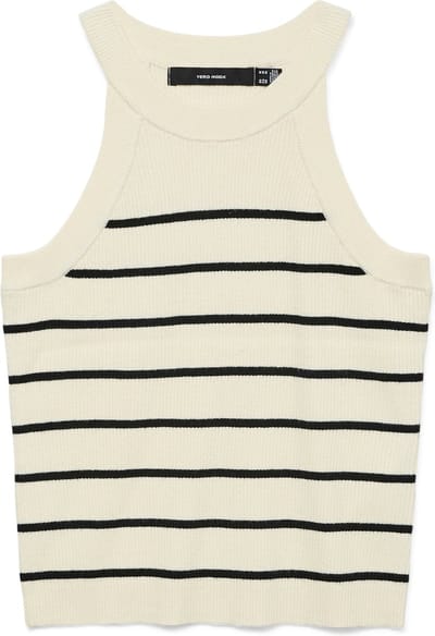 VERO MODA - VMSABA RIB SL O-NECK TOP GA NOOS - Dames - Gebreide truien