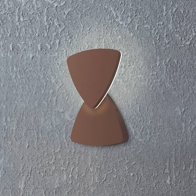 EGLO Pedersano Wandlamp Buiten - LED - 14 cm - Roestbruin - Instelbaar wit licht (warm, neutraal en daglicht)