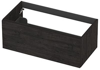 INK - Onderkast 1L Decor Softclose Tbv Greep - 900x450x350 Mm - Houtskool Eiken