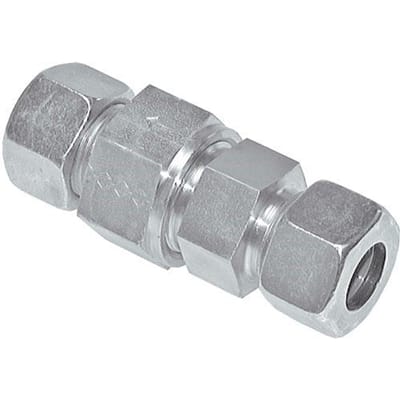 38S (M52x2) Elektrolytisch verzinkt Stalen Terugslagklep Snijring 1-250 bar ISO 8434-1