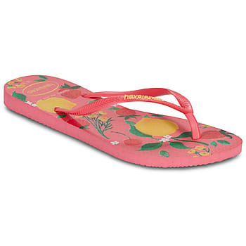 Havaianas HAV. SLIM SUMMER BLISS TROPICAL CORAL Dames Slippers - tropical coral