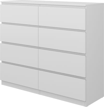 Vicco Calisto Ladekast – 39 x 101.5 cm Wit