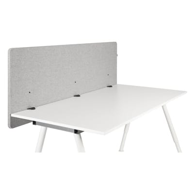 FLEXMIUT D 180 | ​Akoestische scheidingswand | 180 cm - Tafelverdeler Lichtgrijs