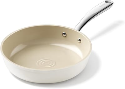 Keramische Koekenpan met Antiaanbaklaag - PFAS-vrij, Inductie Geschikt - Omelet en Bakpan