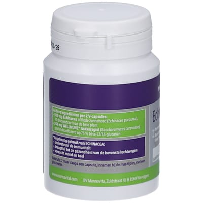 Mannavital Echinacea Platinum (60 vega capsules)