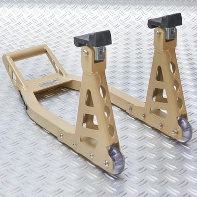 Datona® MotoGP Paddockstand voorwiel - goud - Goud
