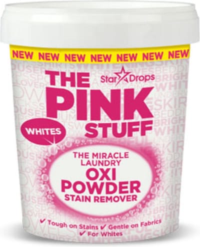 The Pink Stuff The Miracle Vlekverwijderaar Witte Was 1 kg - Voordeelverpakking 24 stuks