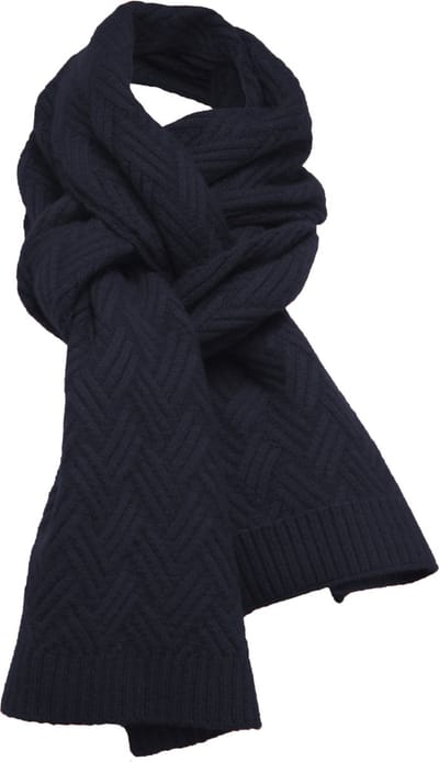 Hommard Cashmere Scarf, Sjaal, Unisex, 100% Cashmere, ZigZag design, Black, Zwart, Luxe, Luxury, Zacht, Warm, Winter, Heren, Dames