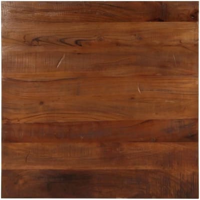 Tafelblad Hout - Vervangend Blad - Tafel Opfrissen - Massief Gerecycled Hout - 70x70 cm - Natuurlijk Hout