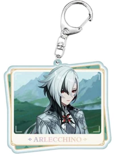 Genshin Impact Acrylic Keychain Arlecchino 7 cm