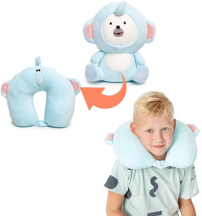 Reiskussen - U-Vormig Nekkussen - Reiscomfort - Multifunctioneel - Zacht en Ademend - Geschikt voor Kinderen en Volwassenen