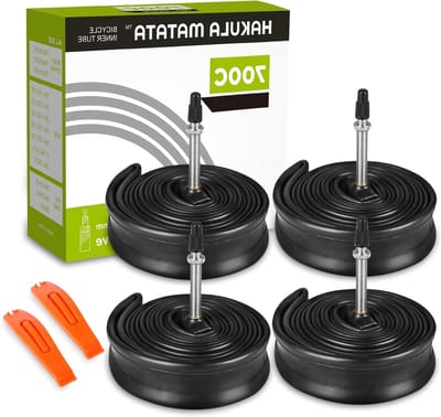 Racefiets Binnenbanden - Fietsband Binnenband - Fietsreparatie - Butyl Rubber Samenstelling - 700x18-25C - Zwart