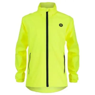 AGU GO Kids Regenjas Essential Unisex - Fluo Geel