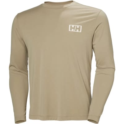 Helly Hansen Skog Graphic Tee T-shirt Met Lange Mouwen Beige XL Man