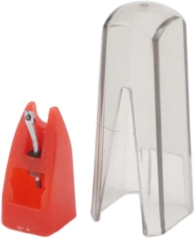 Vervangende Naald - Pickup Naald - Muziek Luisteren - Duurzaam ABS Materiaal - 6 x 4 x 3 cm - Rood