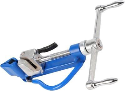 Omsnoeringsapparaat - Bandspanner Snijder - Goederen Zekeren - Geïntegreerde Snijder - 29 cm Lengte - Blauw