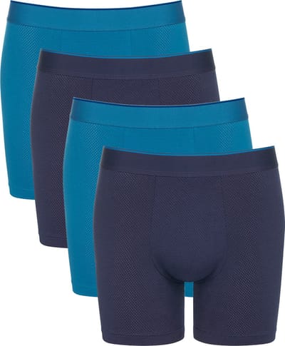 sloggi Heren lang short / pant 4 pack EVER Airy