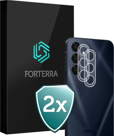 Camera Lens Protector 2 Stuks - Geschikt voor Samsung Galaxy A16 - Camera Screenprotector Beschermglas - Gehard Glas - Tempered Glass - Screen Protector