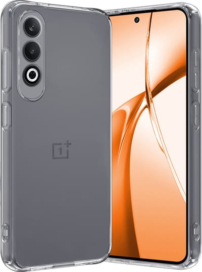 Hoes - Geschikt voor OnePlus Nord CE4 - Sterk & Shockproof - Hoesje Cover - Siliconen Case - Transparant
