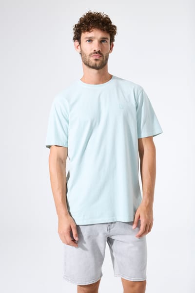 GARCIA Heren Effen T-shirt Groen Korte mouw