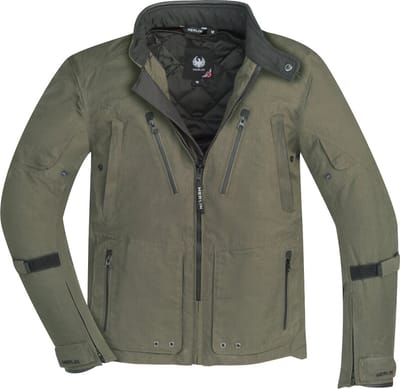 Merlin Exile D3O Explorer Dark Khaki Textiele Motorjas