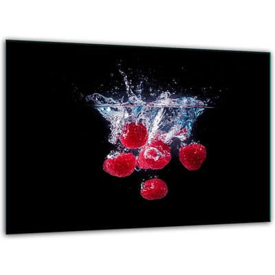 TMK ArtDeko Serie - Glas Snijplank - 30x22cm - Gehard - Fruitmotief