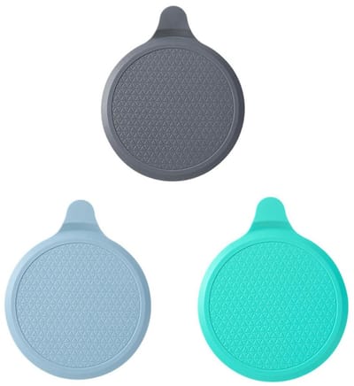 Dailygoods- Afvoerafdekking 3-Pack - Siliconen Badgatafdekking - Afvoerzeef - Gootsteenstop - Vloerafvoer - Isoleert Geuren - Afvoerstop