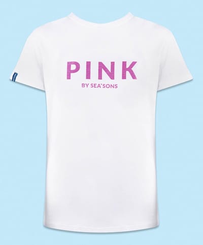True color t-shirt | Bordeaux-Pink | Maat M