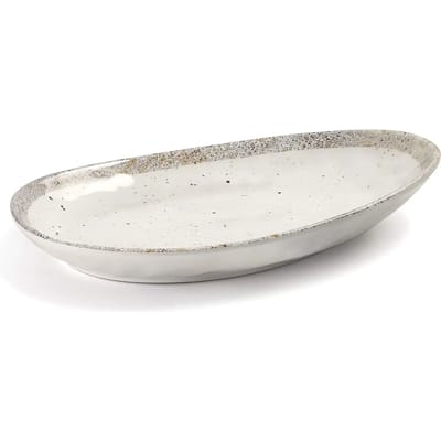 Ovale melamine schaal Lacor Earth 28,2x21x4,8 cm